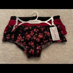Love Affair 3 panty pack